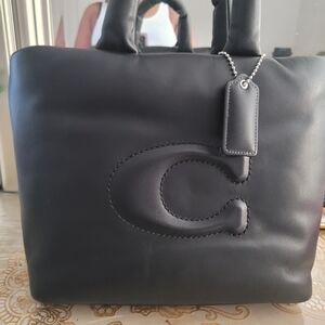 Used once Couch paded tote bag. Almost new